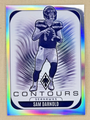 2025 Panini Phoenix Sam Darnold CONTOURS Seattle Seahawks #29