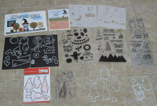 HUGE LOT Gnome Stamps & Dies LOT Photoplay Gina K. Holidays Christmas Autumn ++