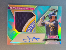 2026 Leaf Vivid Baseball Jose Anderson Emblem Patch Auto 5159 5 Colors 2026 Leaf Vivid Baseball Jose Anderson Emblem Patch Auto 5159 5 Colors