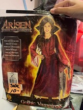 NEW Gothic Vampiress Costume GIRLS Larger 12-14