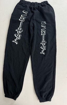 NGO New Girl Order + HELLO KITTY Black Joggers Sz 6