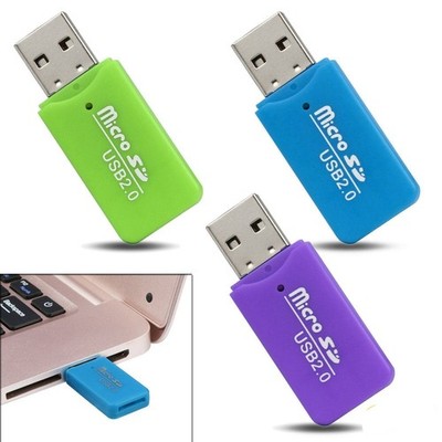 Mini kleiner Kartenleser für Micro SD SDHC SDXC Speicherkarte Computer Auto Z28