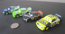 lot 4 Disney Pixar CARS DIECAST TOY CARS Piston cup race cars 11 24 28 52 VG 