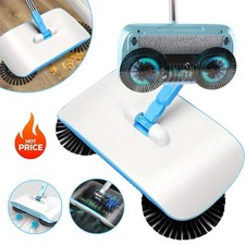 Carpet Sweeper Cleaner,Manual Quite Rug Roller Brush Push for Cleaning Pet Hair