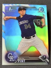2016 Bowman Chrome 1st REFRACTOR PROSPECT ROOKIE Riley Pint item 1