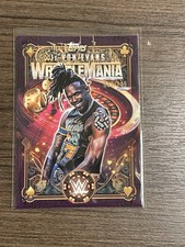 2026 Topps Je’Von Evans WWE Wrestlemania World 42 Exclusive Card /249