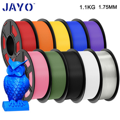 【Kaufe 4 Zahl 3】JAYO 1,1KG 1,75mm PLA Classic SILK PLA+ PETG ABS 3D Filament