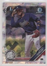 2019 Bowman Chrome Prospects Atomic Refractor Derian Cruz #BCP-11 11pj