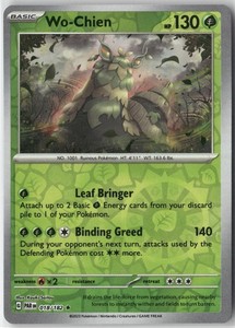 Wo-Chien 018/182 Paradox Rift Reverse Holo Rare