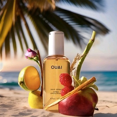 BIG OUAI WAVE SPRAY TEXTURE FOR HAIR WITH COCONUT OIL 6oz ~  1.77ml NEW A+