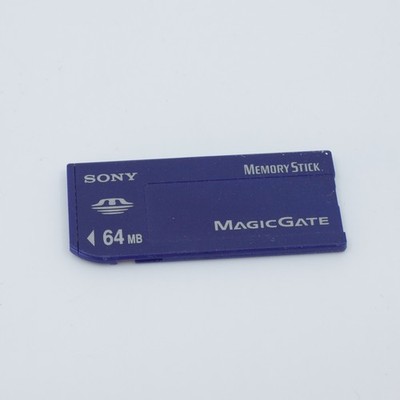 Sony MagicGate 64 MB NON-PRO  Vintage Digital Camera Memory Card Stick - TESTED