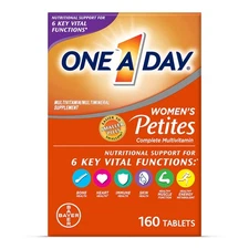 Women’s Petites Multivitamin,Supplement with Vitamin A, C, D, E and Zinc for ...
