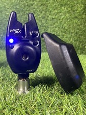Fox Micron MX Bite Alarm 🔵 Blue With Case Carp Fishing 🇬🇧