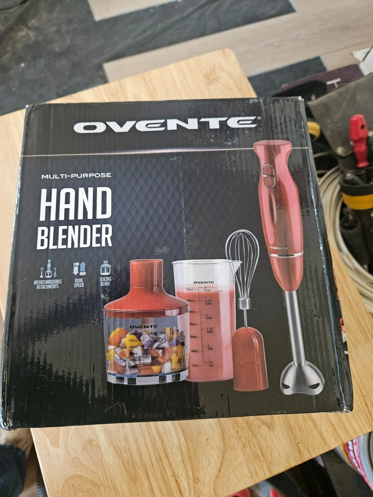 OVENTE HS560B Immersion Hand Blender - Black
Opens in a new window or tab