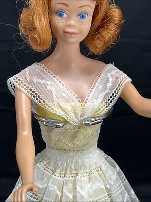 Vintage 1960's Midge Barbie Doll In Orange Blossom