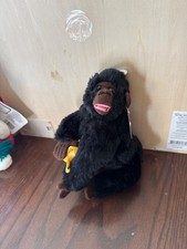 Vintage 1983 Plush 8" DAKIN Gorilla Ape Monkey Stuffed W/banana