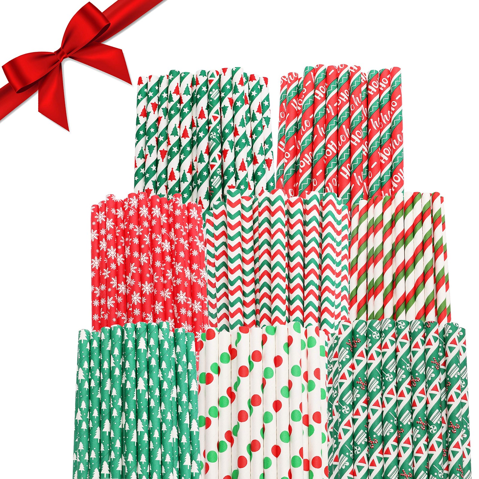 Пресс-папье Weihnachts-Strohhalm Strohhalme упаковка 200 штук Биологический магазин 2690₽