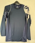 Nike Kobe Bryant Team Compression Shirt Mens 2XL Blue Dri Fit Stretch Athletic