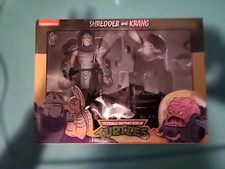 NECA Shredder and Krang Teenage Mutant Ninja Turtles Cartoon 2-pack NEW