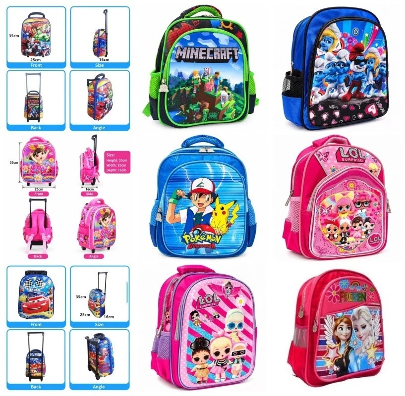 MONSTER HIGH PRESCHOOL SCHOOL BACKPACK SHOULDER GIRL KIDS CHILD TODDLER TOY BAG - Picture 6 of 6