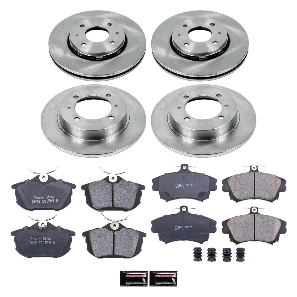 PowerStop KOE912 Brake Kit For Volvo S40 2000-2004 Front Rear Foto 2 de 4