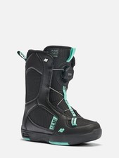 Stivali da snowboard K2 Lil Kat 2026 nuovi con scatola per ragazze $150 13k neri BOA