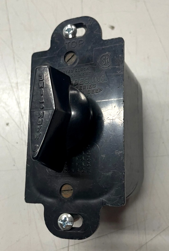 MARK-TIME MODEL 90006 WALL BOX TIME SWITCH 30 MIN / PRE-OWNED