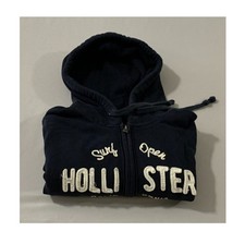 HOLLISTER SURF OPEN HOODIE/SWEATSHIRT STYLE UNISEX SIZE A/S - CHECK MEASUREMENTS