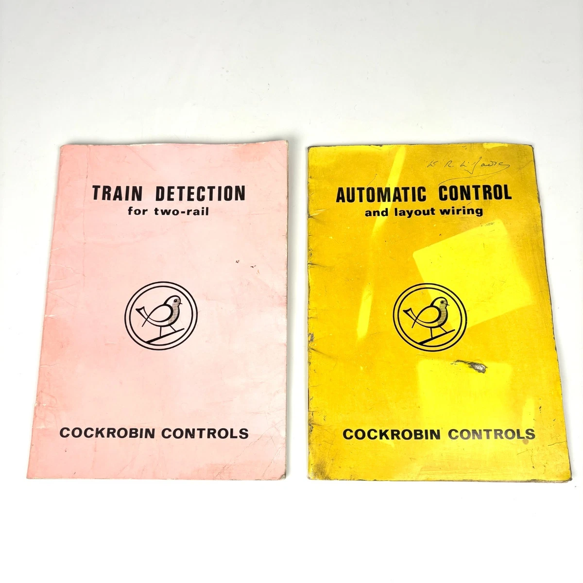 Cockrobin Controls Hefte Zugerkennung für 2 Schienen + Automatiksteuerung selten 