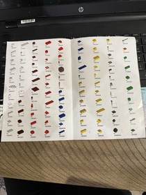 Lego #3844 Creationary Game box tray booklet cards see Description A Few Missing