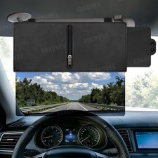 Car Sun Visor Extension Shield Front Side Anti-glare Shade Sun Visor Extender