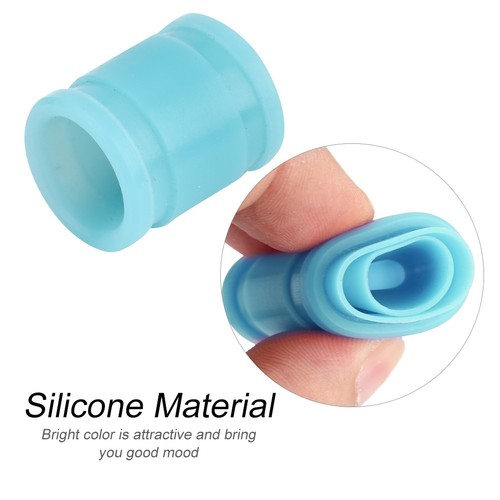Light Blue 2pcs RC Exhaust Pipe Siliconeeeve For 1:10 Nitro On Road Car EO - Picture 5 of 10
