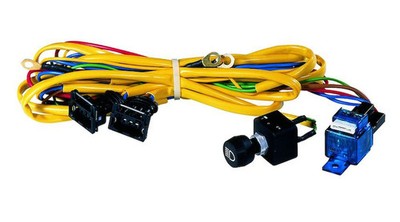 Hella 148541001 Rallye 4000 Halogen Wiring Harness; For PN [H12560101/H12560121/