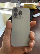 Apple iPhone 15 Pro - 128 GB - Natural Titanium Unlocked 