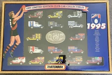 Matchbox AFL Football Club Cars Collectibles 1995 Limited Edition Set