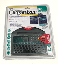 ROYAL Personal Organizer RG1160nx PDA 160KB w/ Royal Glo Nite Vue FACTORY SEALED
