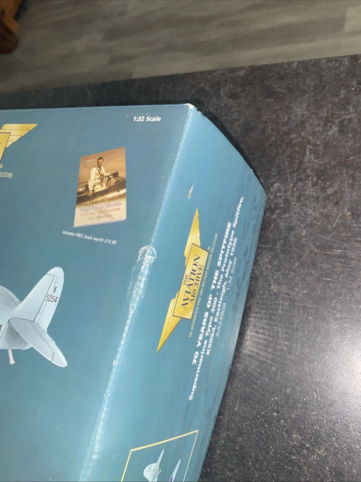 Avion The Aviation Archives 1:32 Corgi. 70 Yearling Of The Spitfire - Photo 3/4