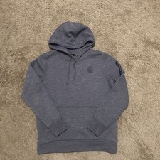 Carhartt Hoodie Womens Small Pullover Clarksburg Relaxed Fit 102791 E40 Blue