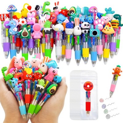 100 PCS Multicolor Pen Set   50 Cute Pens Bulk with 50 Pen Bags, Fun Pens for...