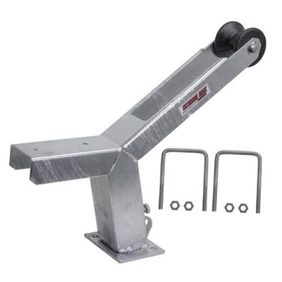 3006.6895 Adjustable Height Notched Fits 3''W x 4''H Trailer Frames Galvanized