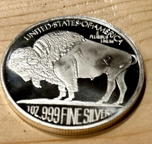 1 Oz Silver Proof Buffalo Round .999