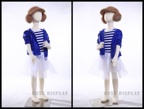 Full body jersey covered flexible children mannequin Dress Form Display #CH07T - Picture 2 of 5