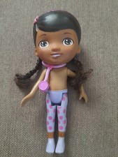 Doc McStuffins Doll with stethoscope Just Play Pre-owned 4"