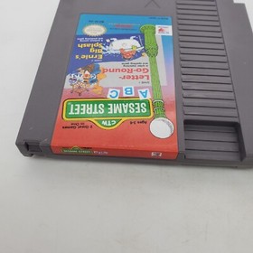 Sesame Street ABC A B C - NES Nintendo Game