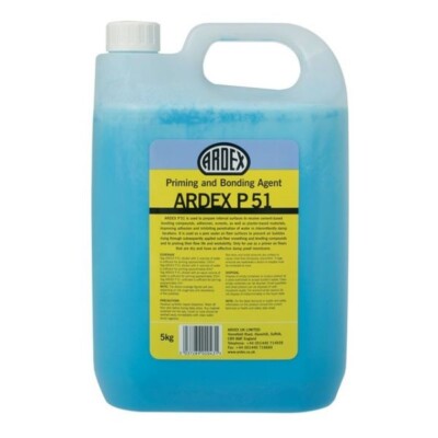 Mehrzweckgrundierung Wasserbasis Ardex P51 Bindemittel für verschiedene Oberflächen