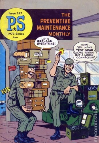 PS The Preventive Maintenance Monthly #247 VG 4.0 1973 Stock Image Low Grade - Picture 1 of 1