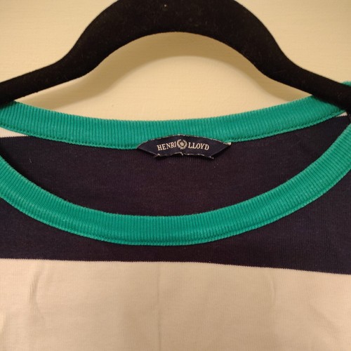Ladies, Striped Henry Lloyd Sweater, UK size L - Picture 3 of 4