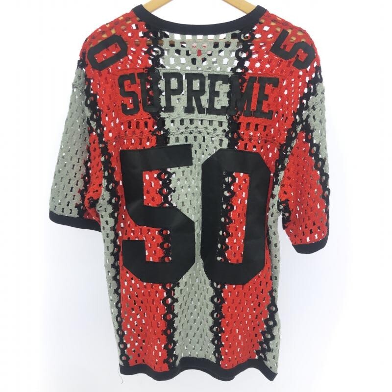 Supreme Crochet Football Jersey Red Size M | eBay Supreme Crochet Football Jersey Red Size M | eBay