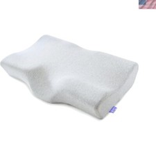 Extra Dense Ergonomic Cervical Pillow for Firm Neck Support - Orthopedic Cont...