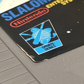 Slalom (NES Nintendo Entertainment System, 1986) 5 Screw - Cart Only